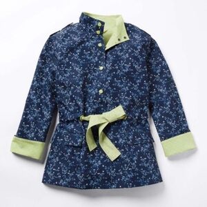 NEW Floral Print Rain Jacket M